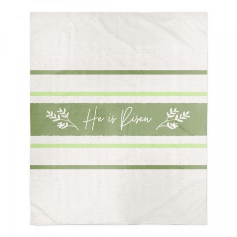 He Is Risen Blanket 50x60 Sherpa Fleece Blanket
