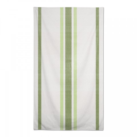 Green Market Stripes 2 58x102 Tablecloth