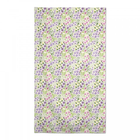 Whimsical Spring Floral 2 58x102 Tablecloth