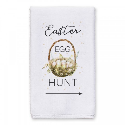 Easter Egg Hunt Basket 16x25 Towel