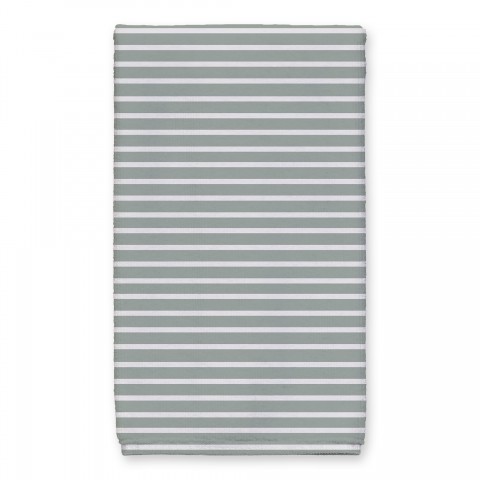 White Stripes On Sage Towel 16x25 Towel
