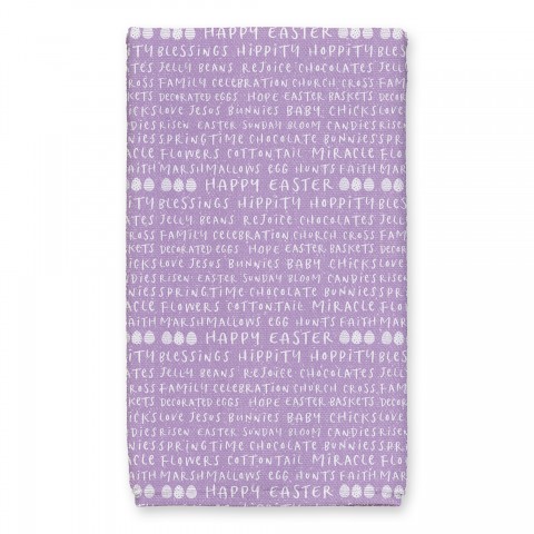 Easter Stuff Purples Towel 1 16x25 Towel