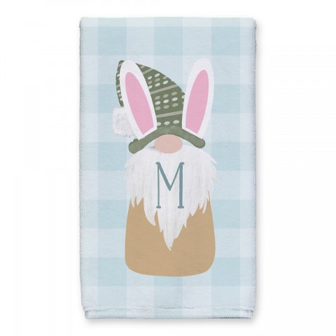 Cute Bunny Gnome Towel Personalized 16x25 Towel