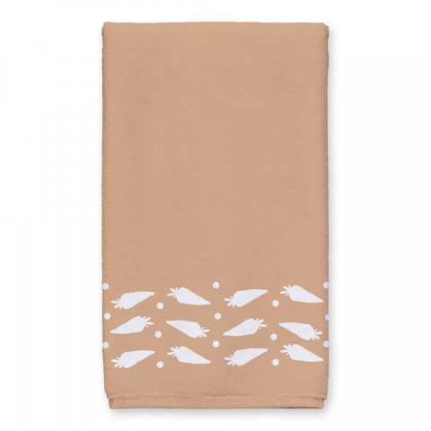 Carrot Rows Towel Set 16x25 Towel