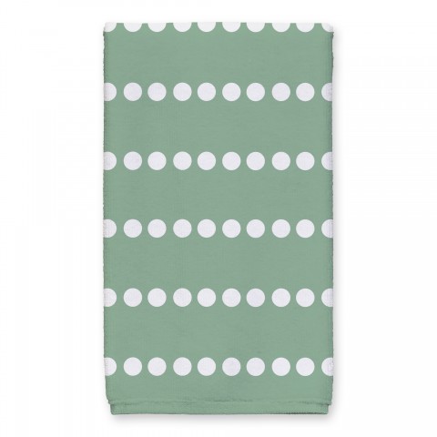 White Dot Lines Towel 16x25 Towel