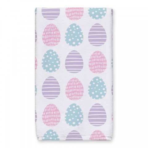 Tri Eggs Pattern Towel 16x25 Towel