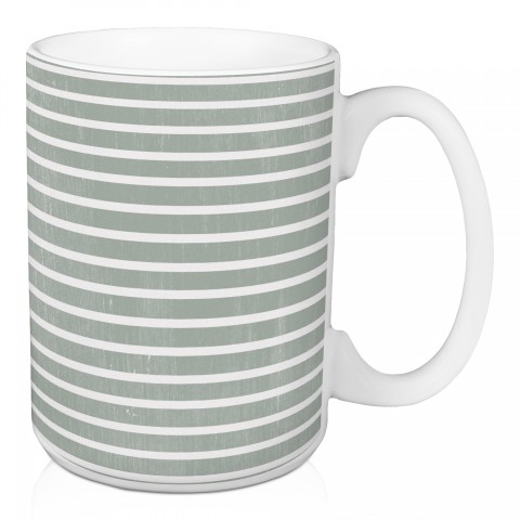 White Stripes On Safe Mug 15 oz Mug