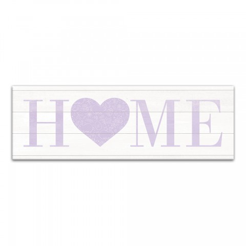 Home Heart Easter 12x36 Canvas Wall Art