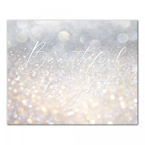 Beautiful And Bright Sparkles 16x20 Canvas Wall Art