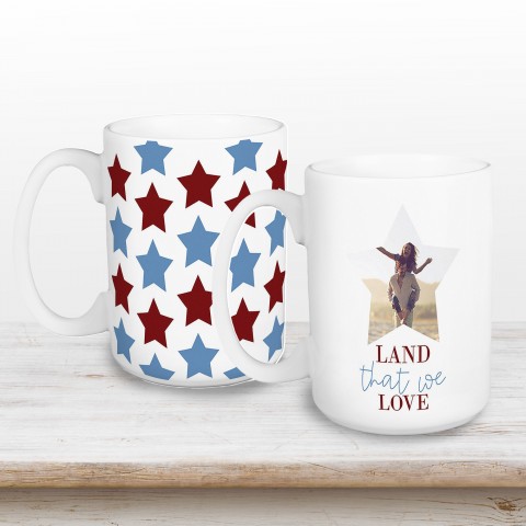 Land that I Love Personalized 15 oz Mug