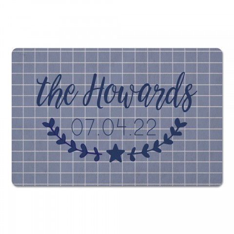 Personalized 27x18 Floor Mat