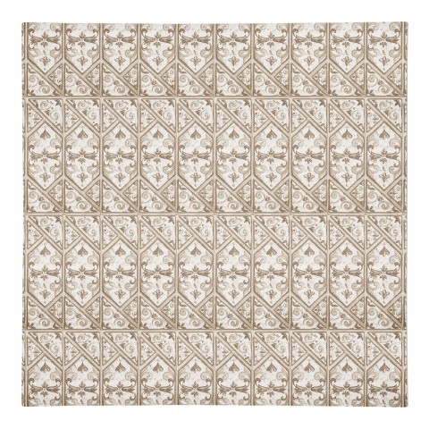 Regal Cream Pattern 10 x 10 Cotton Twill Napkin