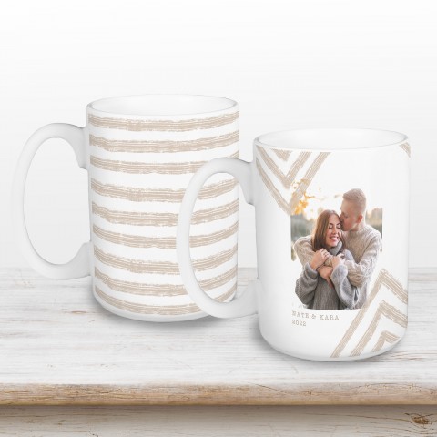 Neutral Zags Personalized 5 x 4.62 Mug