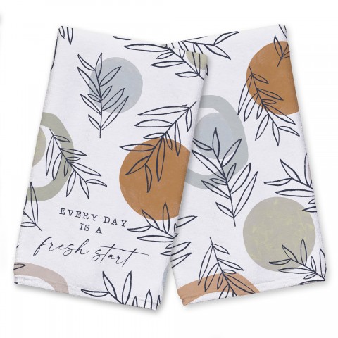 Every Day is a Fresh Start  Towel Set