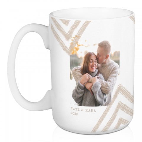 Neutral Zags Personalized 5 x 4.62 Mug