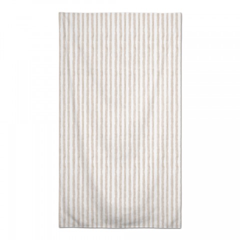 Neutral Easy Stripes 58 x 102 Tablecloth