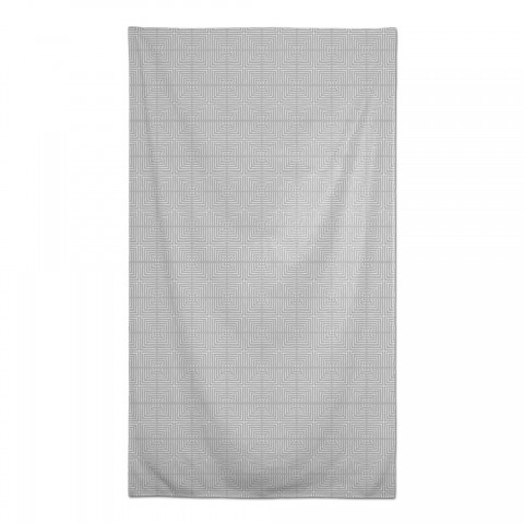 Gray Geo Diamonds 58 x 102 Tablecloth
