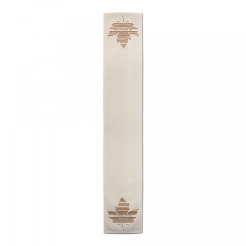 Fall Maple Leaf Personalized 16 x 90 Cotton Twill Runner
