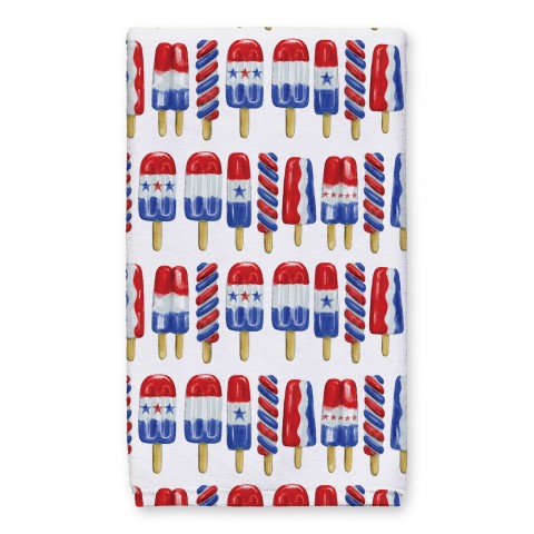 Patriotic Popsicles 16 x 25 Towel