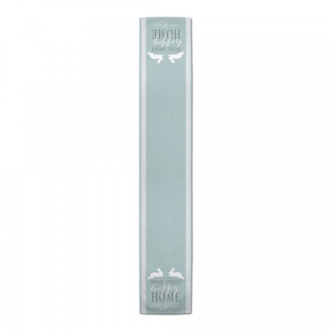 Home Hoppy Home Personalized 16 x 90 Outdoor Table Runner