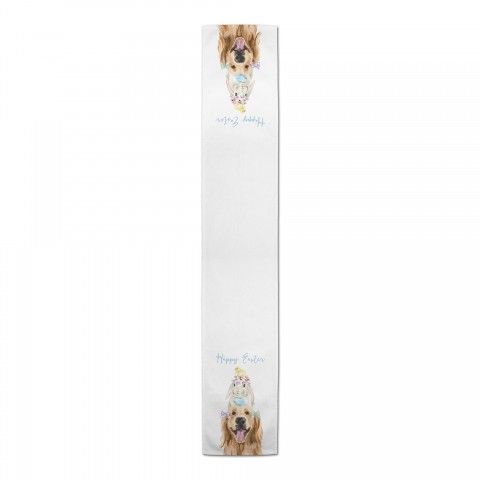 Easter Friends Stack Personalized 16 x 72 Outdoor Table Runner