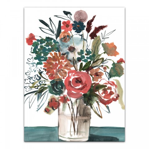 Vase By The Window 30 x 40 Canvas Wall Art