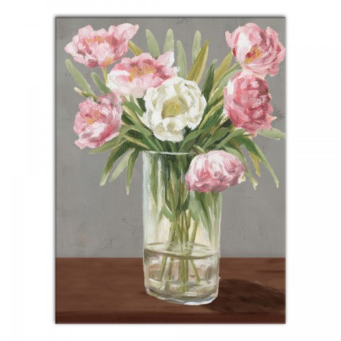 Vase On Table 30 x 40 Canvas Wall Art