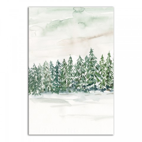 Winter Trees 24 x 36 Canvas Wall Art