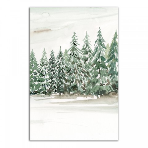 Winter Trees 24 x 36 Canvas Wall Art