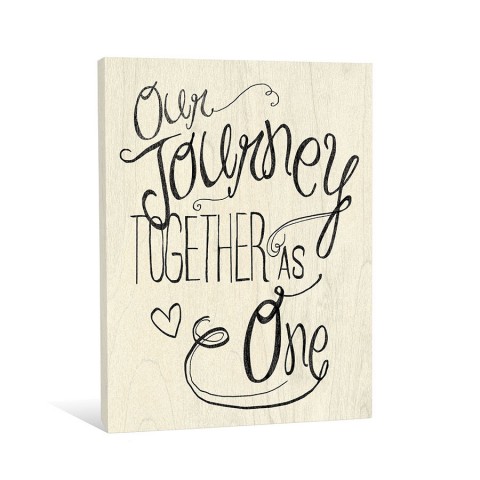 One Journey Together Canvas Wall Art