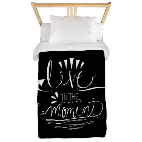 Live In The Moment Twin Duvet