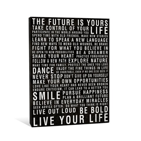 Multiple Inspirations Canvas Wall Art