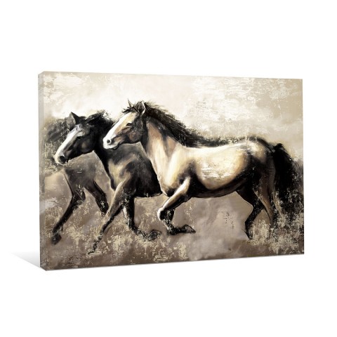 Run Horse Run Canvas Wall Art