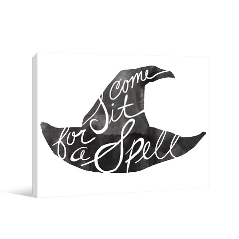 Come Sit For A Spell 14x11 Canvas Wall Art