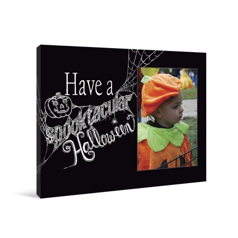 Spooktacular Halloween 10x8 Personalized Canvas Wall Art