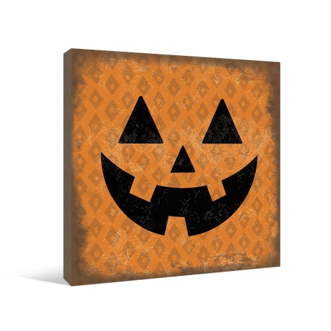 Jack-O-Lantern Canvas Wall Art