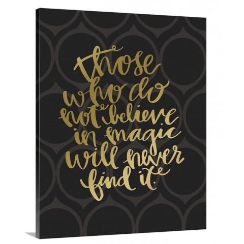 Believe in Magic Gallery Wrapped Canvas