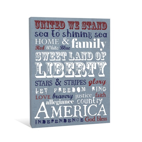 United We Stand Canvas Wall Art