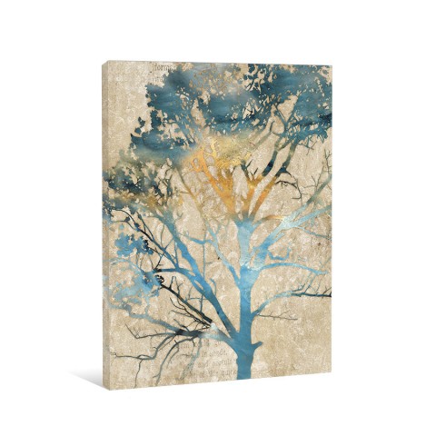 Watercolor Tree Canvas Wall Art