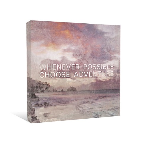 Choose Adventure Canvas Wall Art