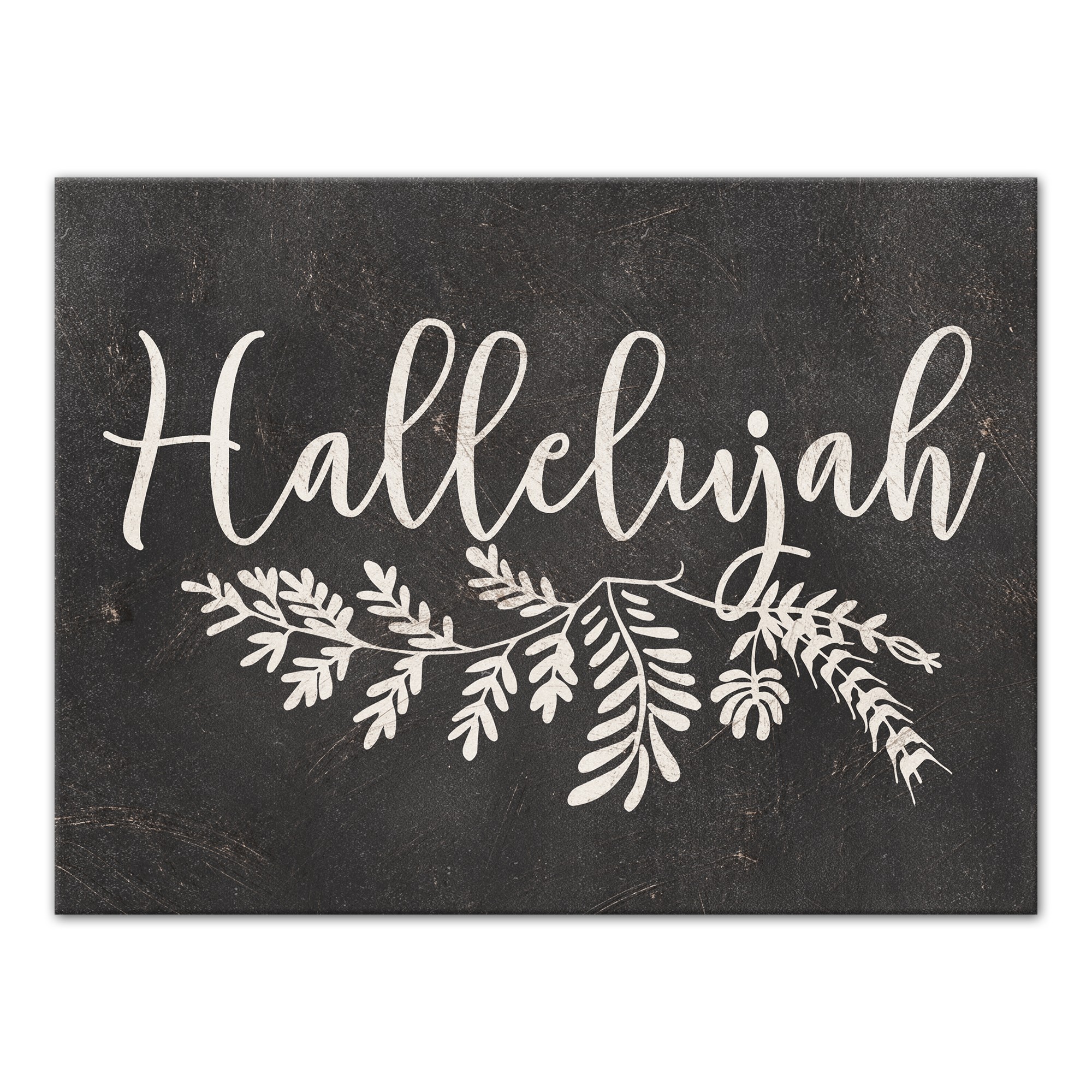 Hallelujah Ferns 16x12 Canvas Wall Art