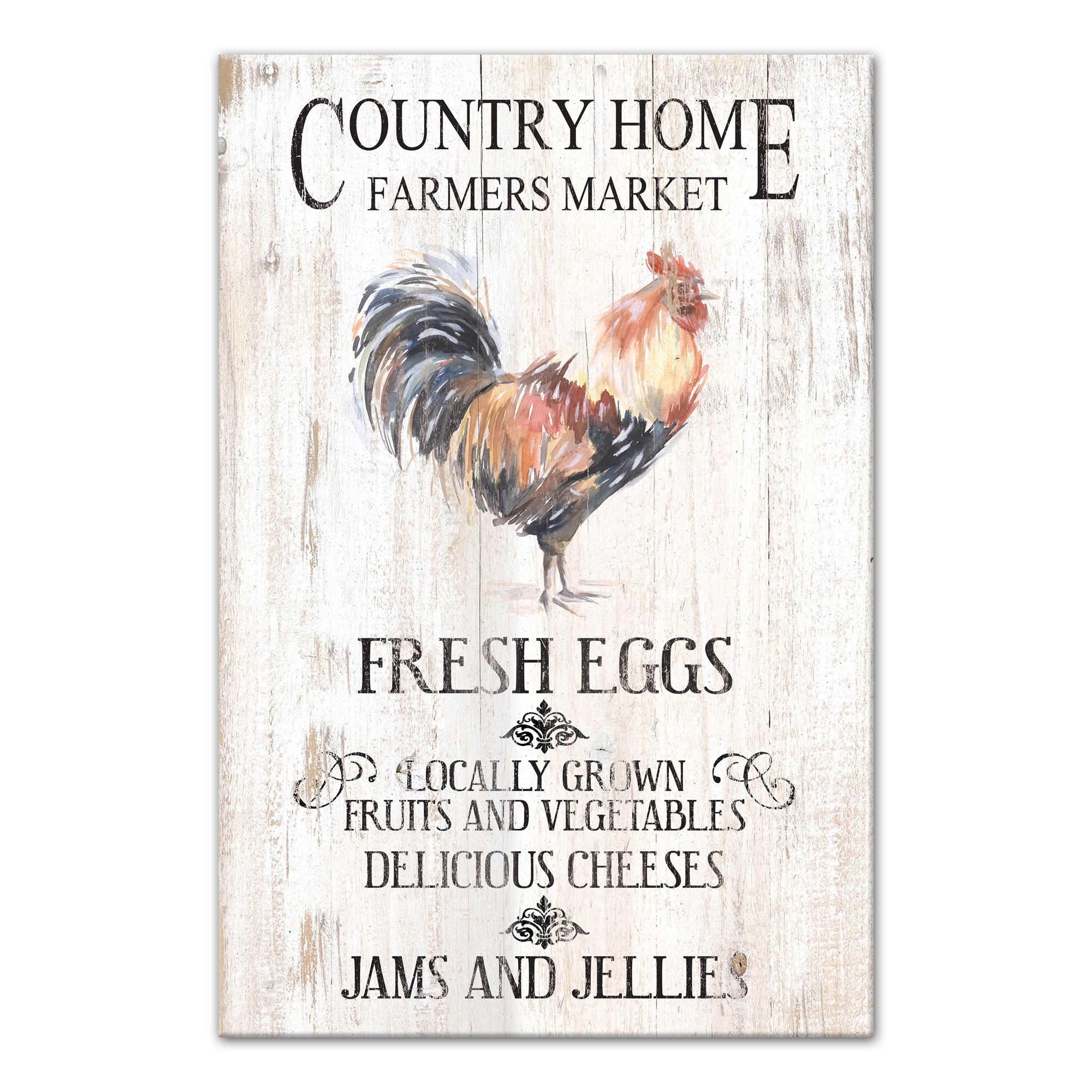 Farmer's Market 16x24 Canvas Wall Art