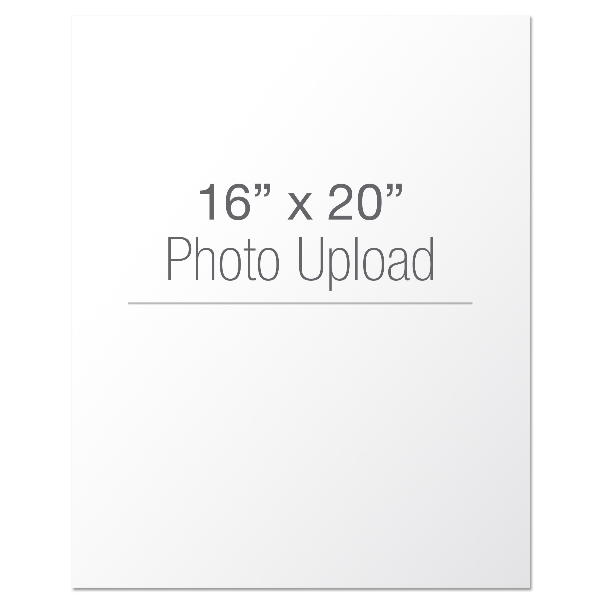 Photo Upload 16x20 Personalized Canvas Wall Art