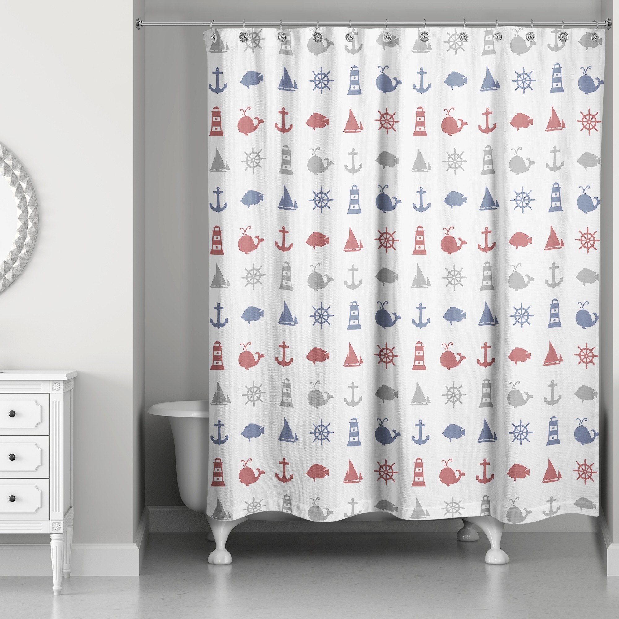 Splish Splash Takin' A Bath 71x74 Shower Curtain