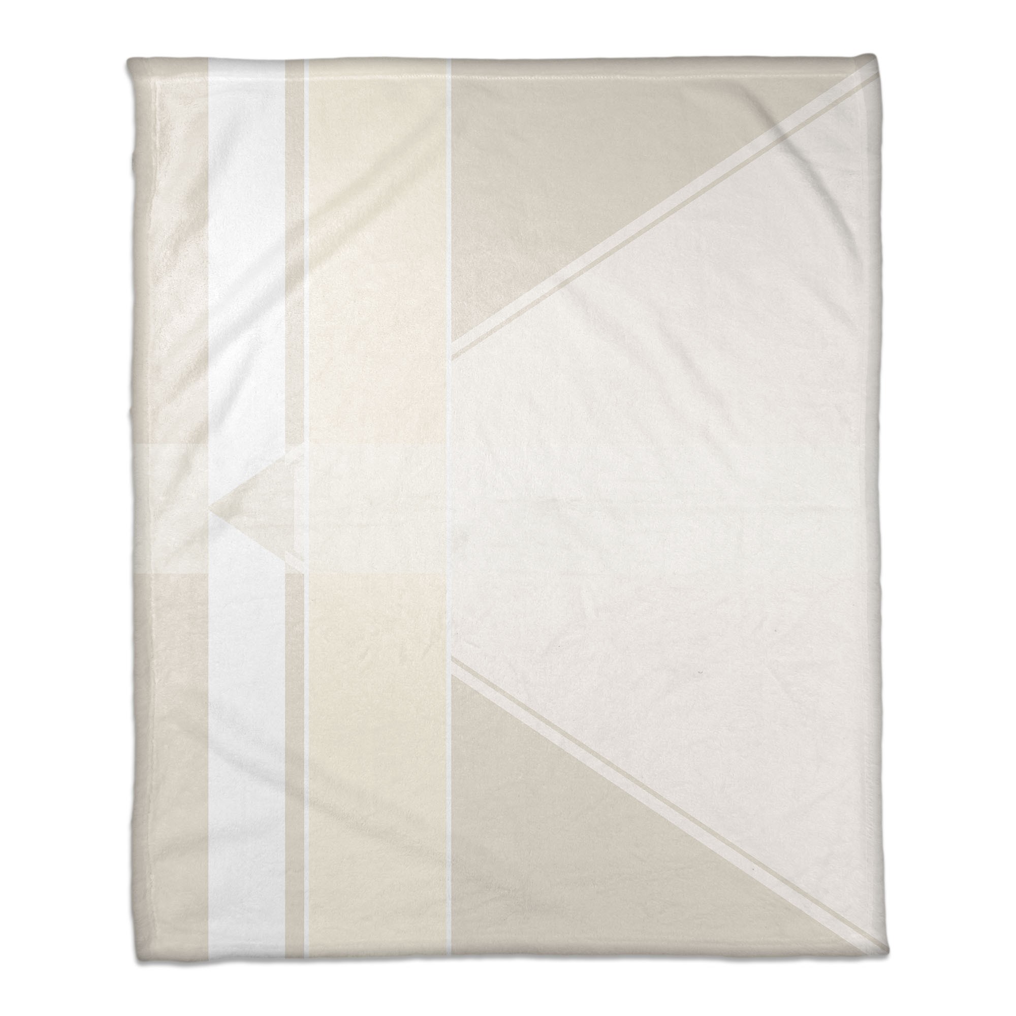 Ivory Multi Shade 50x60 Throw Blanket