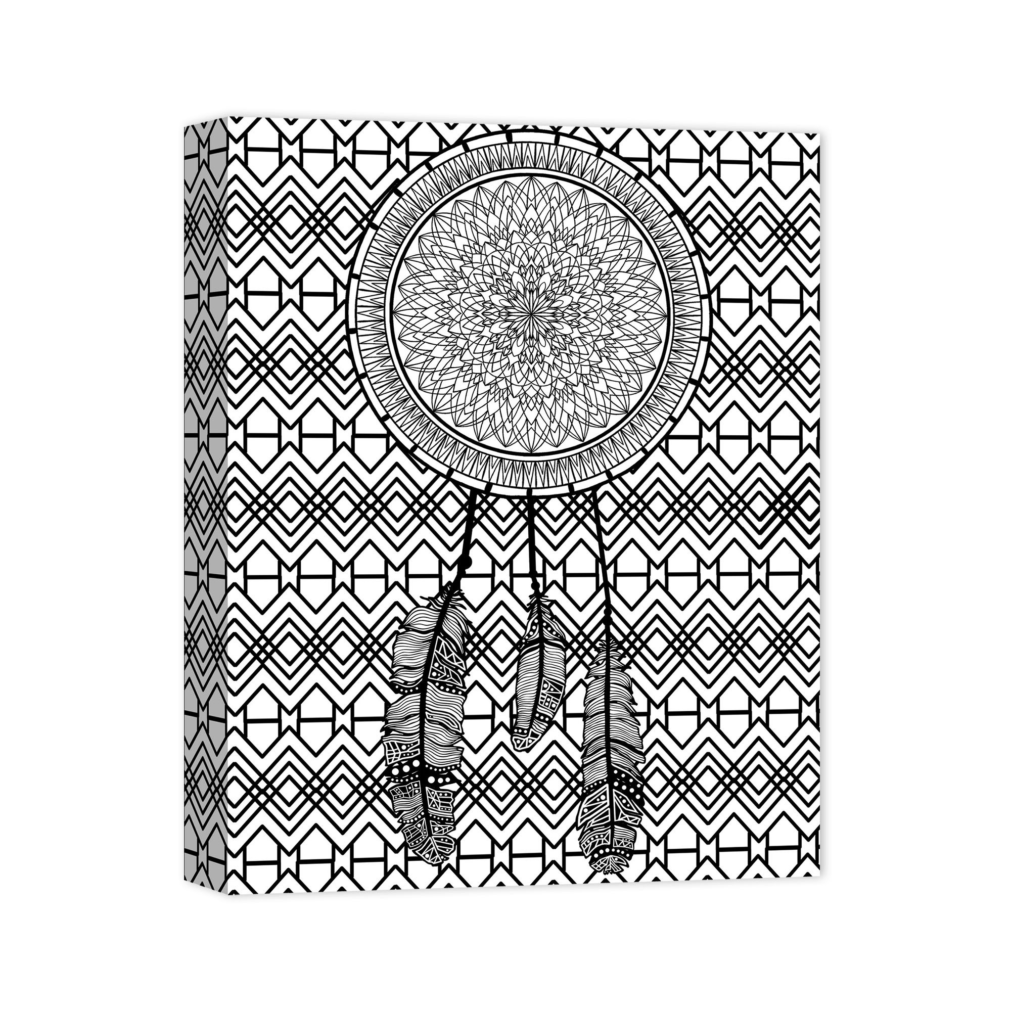Dreamy Daze 11x14 Coloring Canvas Wall Art