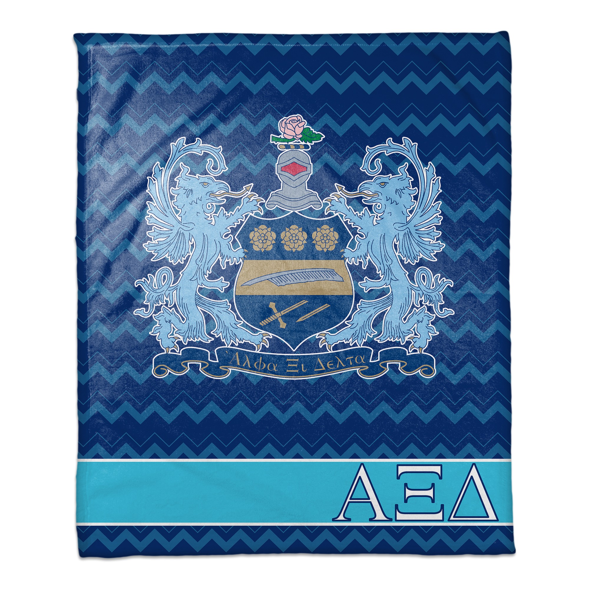 Alpha Xi Delta 50x60 Greek Throw Blanket