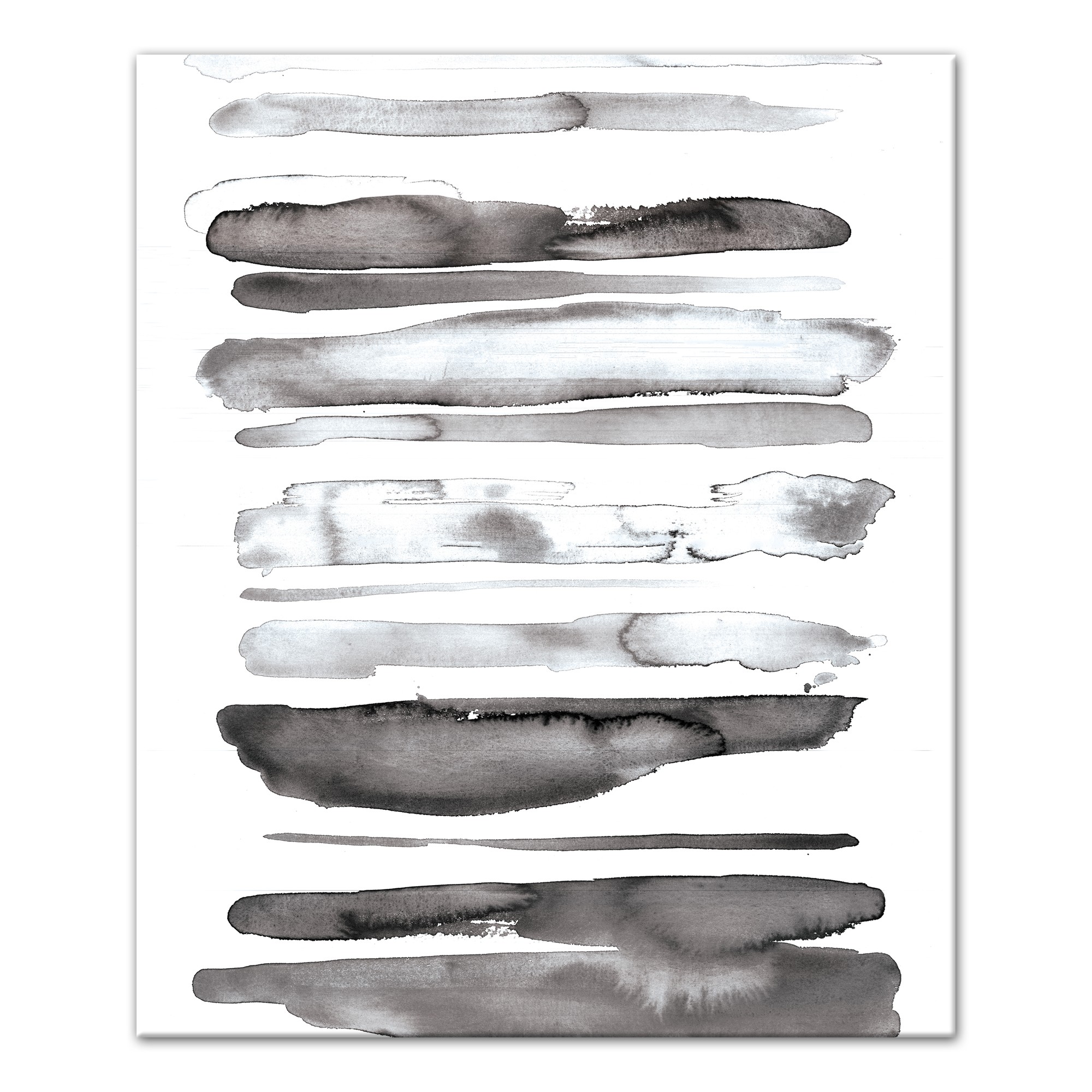 Gray Ombre 20x24 Canvas Wall Art