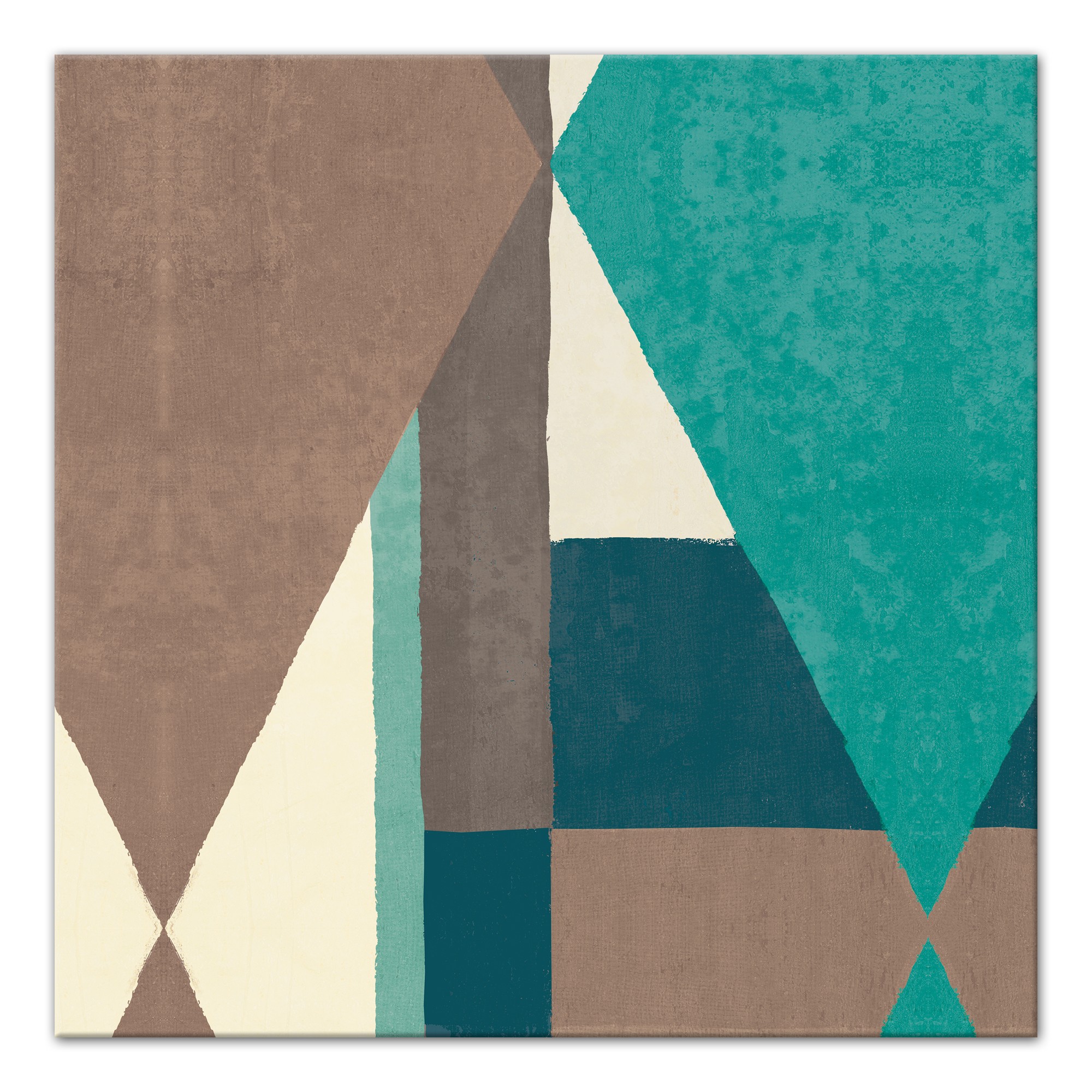 Points of Interest Abstract 24x24 Canvas Wall Art 