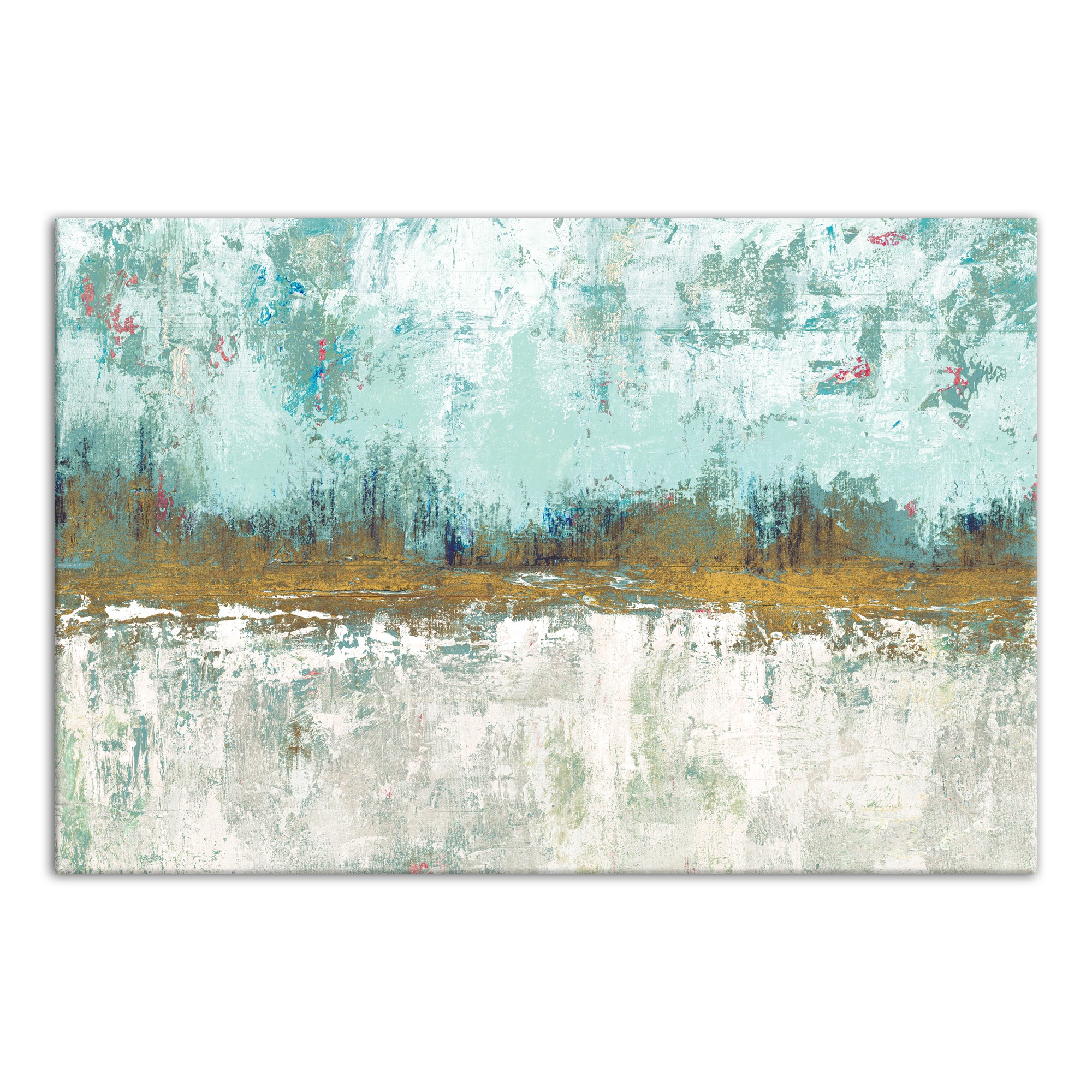 Modern Grove Abstract 36x24 Canvas Wall Art